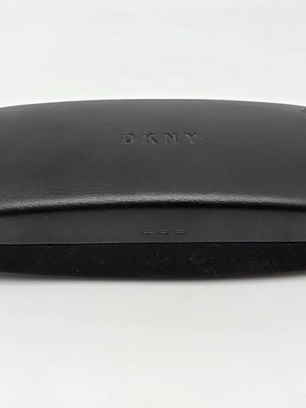 DKNY DY5514 1002 Silver Black Semi Rimless Eyeglasses Frame w/ Case 49-19-130